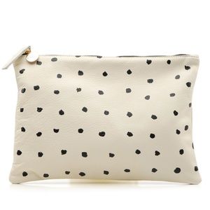 Clare Vivier Polka Dot Wallet Clutch